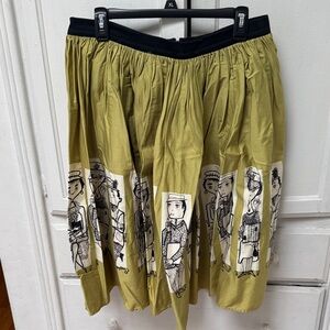 Pinup Girl Mary Blair Print Women's Skirt